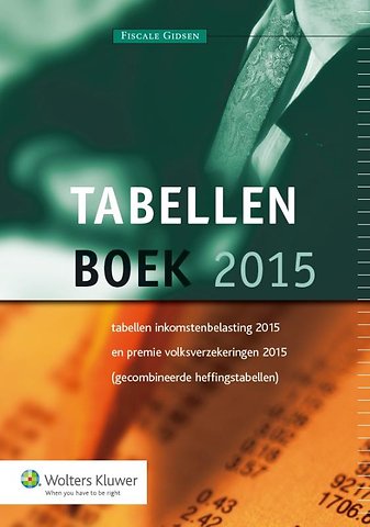 Tabellenboek 2015