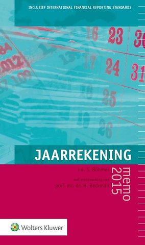 Jaarrekeningmemo 2015