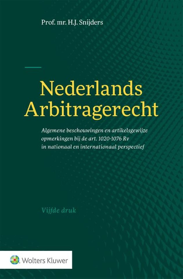 Nederlands arbitragerecht