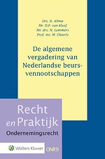 De algemene vergadering van aandeelhouders van beursvennootschappen