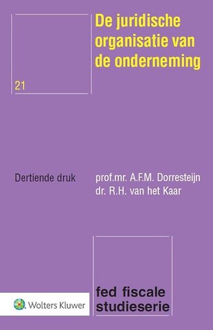 De juridische organisatie van de onderneming