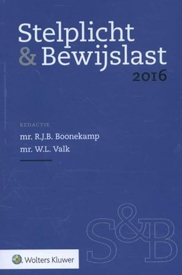 Stelplicht & Bewijslast