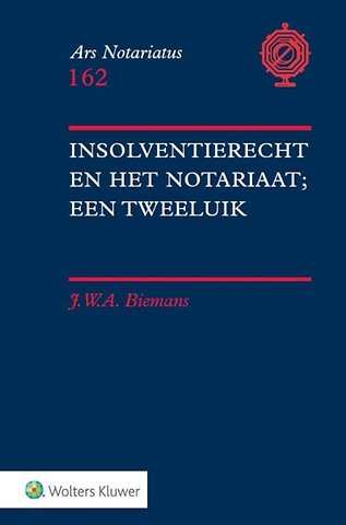 Insolventierecht en het notariaat