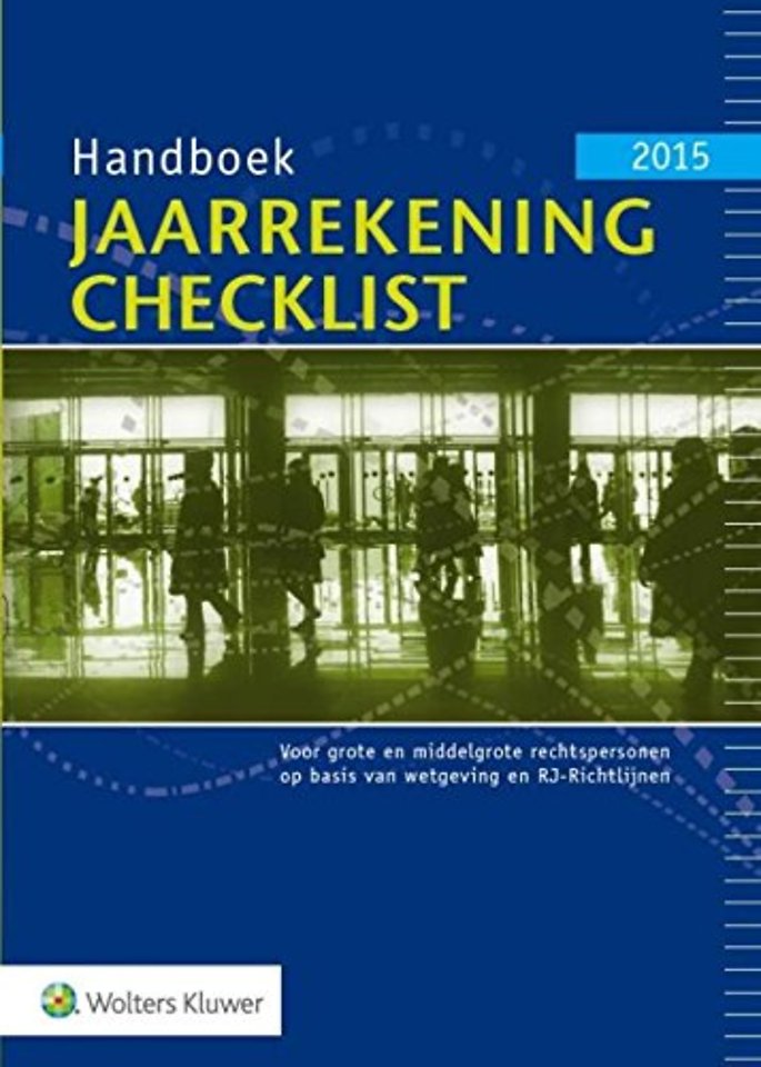 Handboek Jaarrekening Checklist 2015