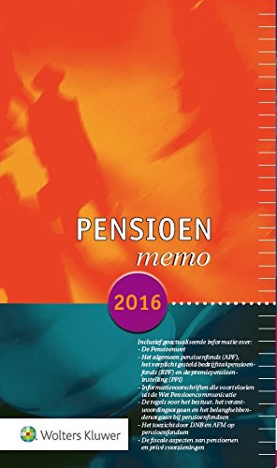 Pensioenmemo 2016