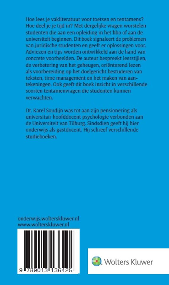 Studiemethoden voor juridische studenten