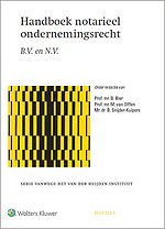 Handboek notarieel ondernemingsrecht