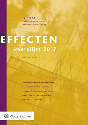 Effectenkoerslijst 2017