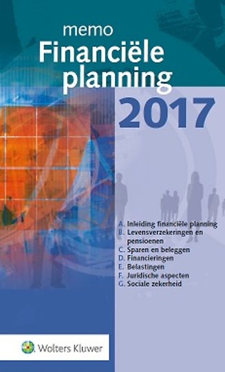 Memo Financiële planning 2017