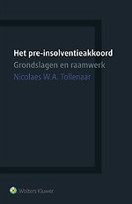 Het pre-insolventieakkoord