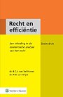 Recht en efficiëntie Recht en efficiëntie