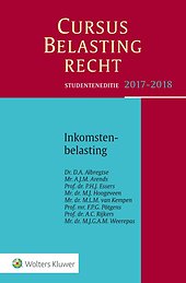Studenteneditie Cursus Belastingrecht, Inkomstenbelasting 2017-2018