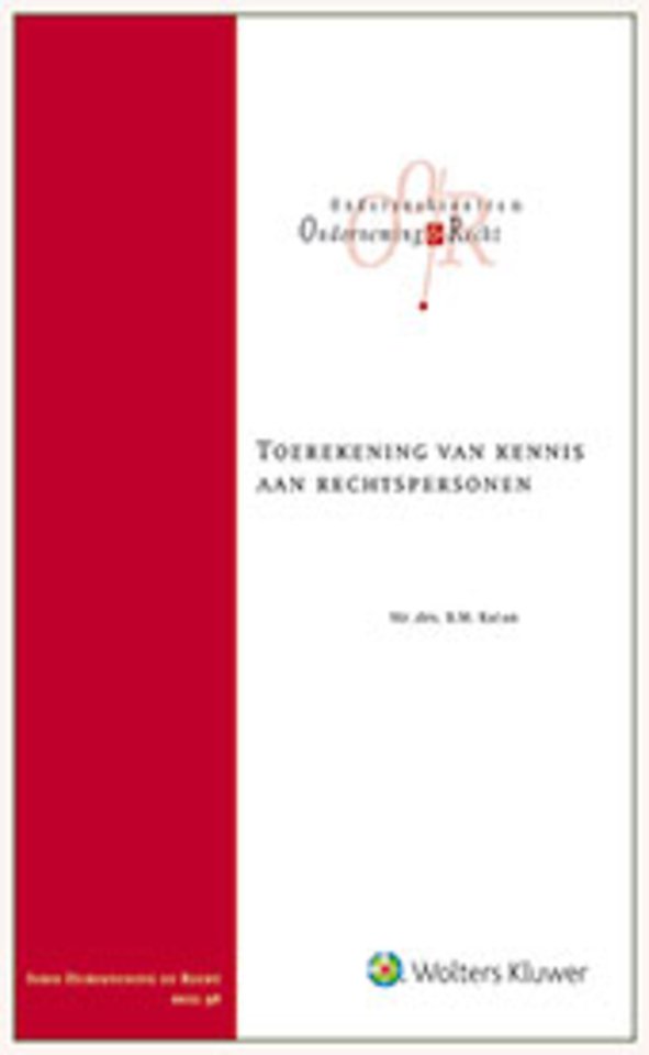 Toerekening van kennis aan rechtspersonen