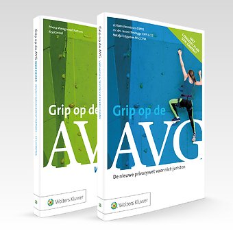 Grip op de AVG (GDPR) inclusief Werkboek (Combiboekenpakket)