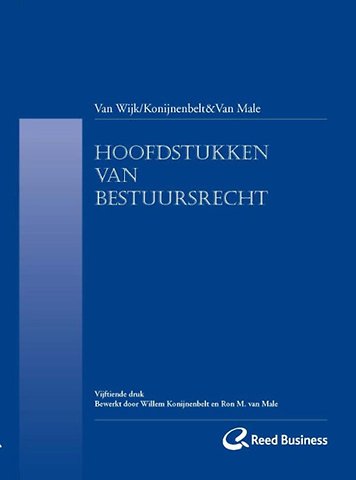 Hoofdstukken van bestuursrecht