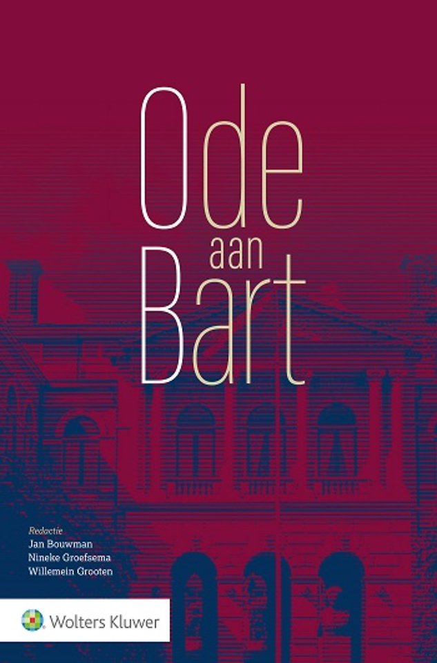 Ode aan Bart - Van Zadelhoff-bundel