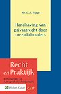 Handhaving van privaatrecht door toezichthouders