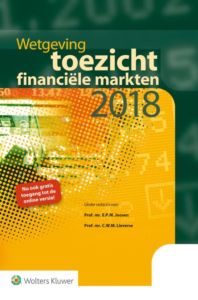 Wetgeving toezicht financiële markten 2018