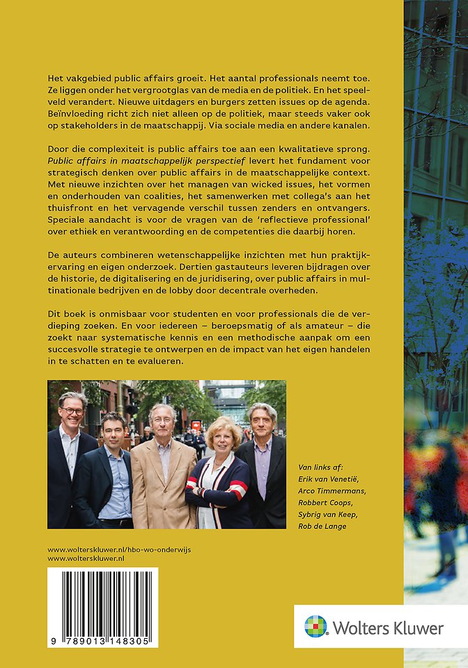 Public affairs in maatschappelijk perspectief