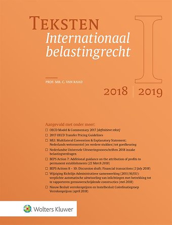 Teksten Internationaal belastingrecht 2018/2019