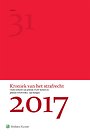 Kroniek van het strafrecht 2017 Kroniek van het strafrecht 2017