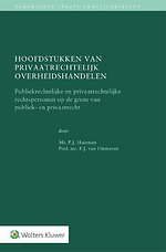Hoofdstukken van privaatrechtelijk overheidshandelen