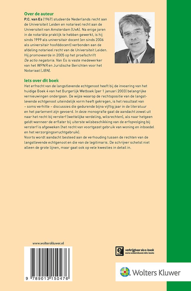 Erfrecht van de langstlevende echtgenoot