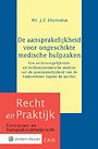 De aansprakelijkheid voor ongeschikte medische hulpzaken De aansprakelijkheid voor ongeschikte medische hulpzaken