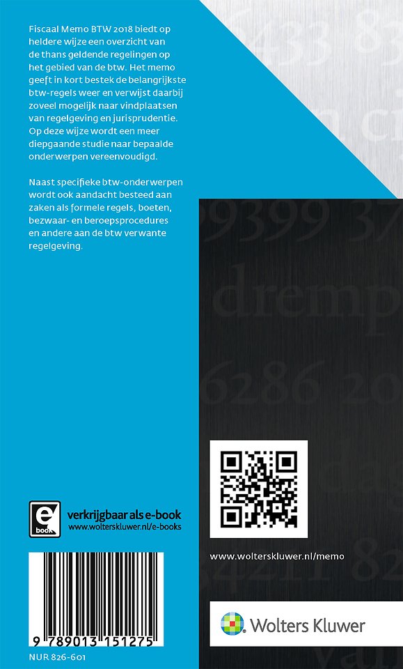 Fiscaal Memo BTW 2018