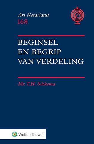 Beginsel En Begrip Van Verdeling Door T H Sikkema