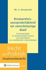 Bestuurdersaansprakelijkheid uit onrechtmatige daad