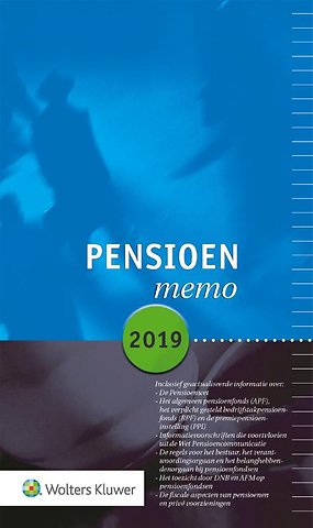 Pensioenmemo 2019