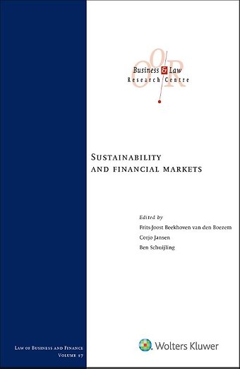 Sustainability and financial markets