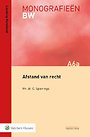 Afstand van recht Afstand van recht