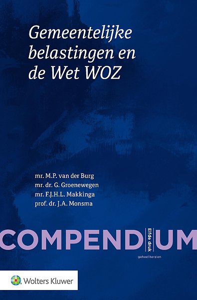 Compendium Gemeentelijke Belastingen En De Wet Woz