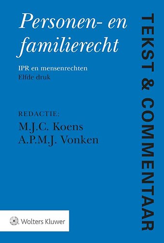 Tekst & Commentaar Personen- en familierecht