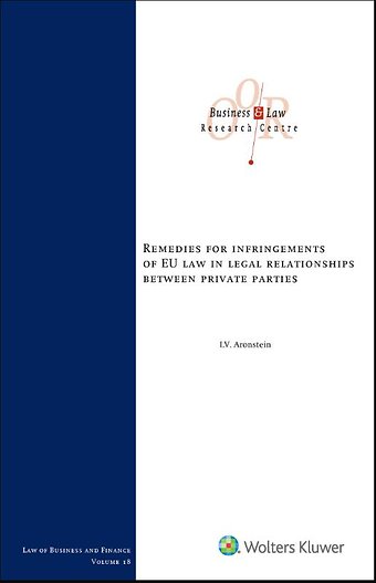 Remedies for infringements of EU Law legal relationships between private parties