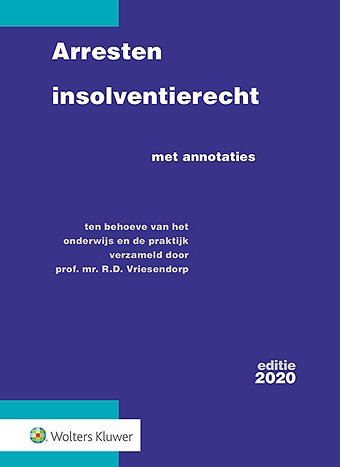 Arresten insolventierecht - editie 2020