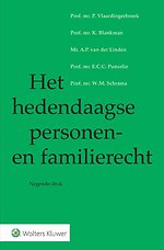 Het hedendaagse personen- en familierecht