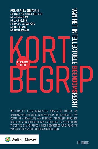 Kort begrip van het intellectuele eigendomsrecht - Studenteneditie