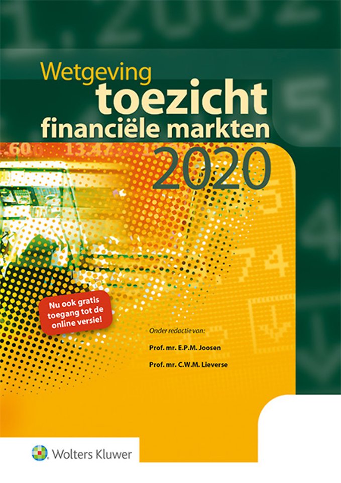 Wetgeving toezicht financiële markten 2020 Wetgeving toezicht financiële markten 2020
