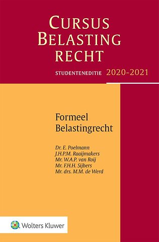 Studenteneditie Cursus Belastingrecht, Formeel Belastingrecht 2020-2021