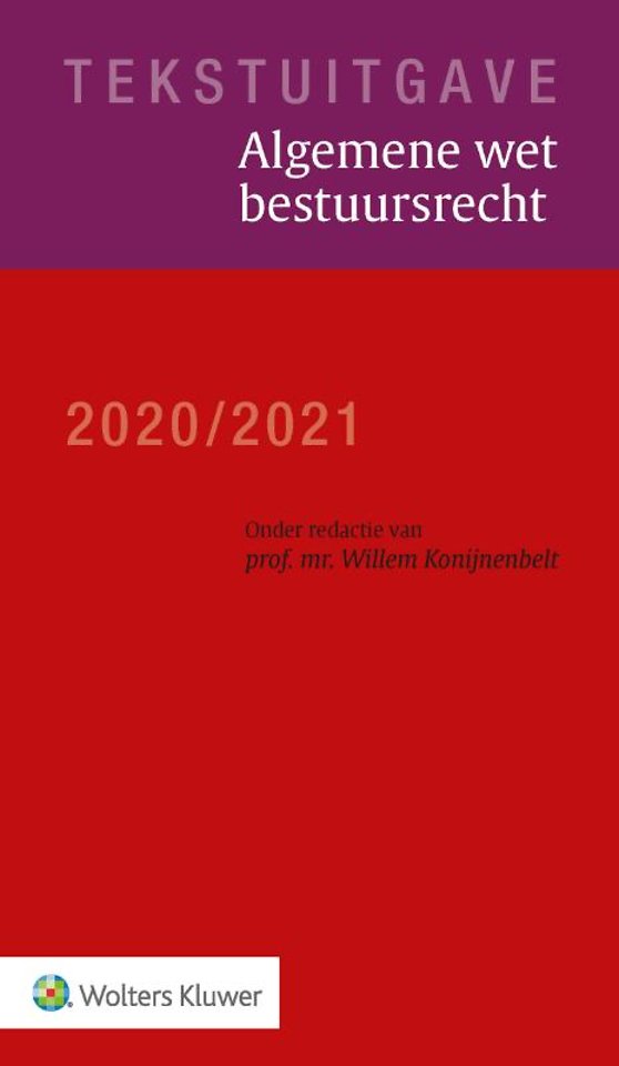 Tekstuitgave Algemene wet bestuursrecht 2020/2021