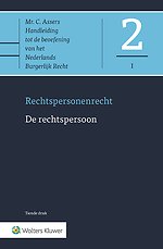 Asser 2-I De rechtspersoon