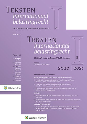 Teksten Internationaal belastingrecht 2020/2021