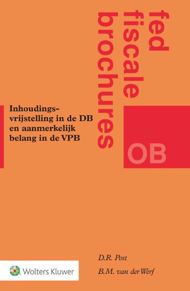 Inhoudingsvrijstelling in DB en aanmerkelijk belang in VPB