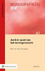 Aard en opzet van het vermogensrecht Aard en opzet van het vermogensrecht