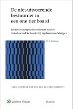 De niet-uitvoerende bestuurder in een one tier board