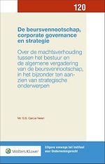 De beursvennootschap, corporate governance en strategie