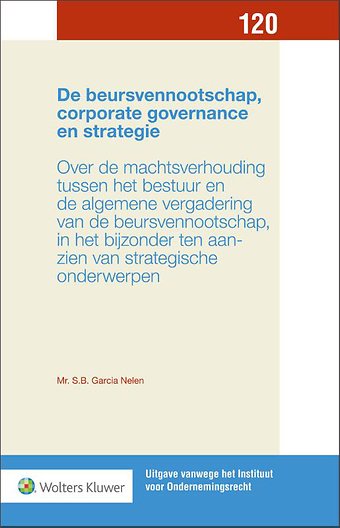 De beursvennootschap, corporate governance en strategie